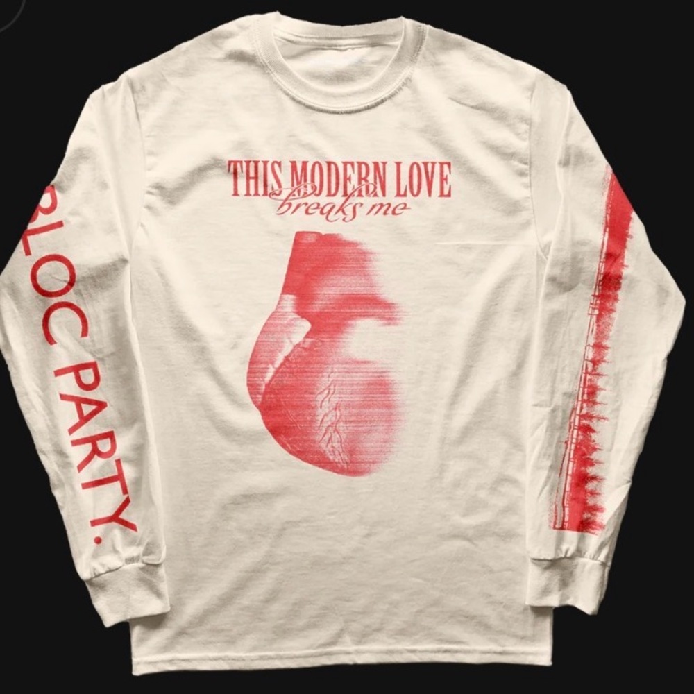 BLOC PARTY This Modern Love Cream Long Sleeve from 2025 Tour